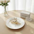 Gold Fairy Hair Claw Clip with Rhinestones - Ayat'e Jewels