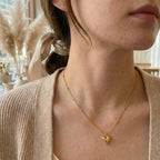 Golden Heart Pendant Necklace – Luxury Gift Edition - Ayat'e Jewels