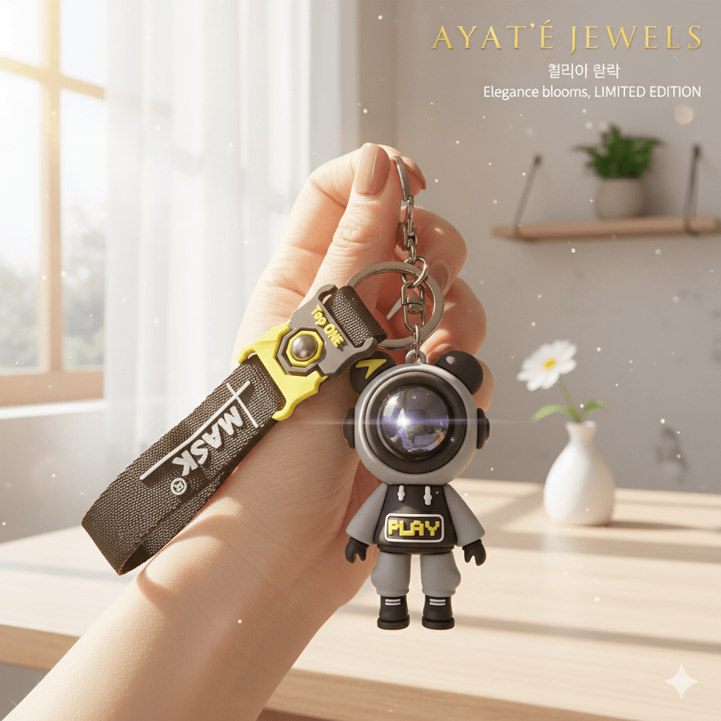 Limited Edition Astronaut Bag Charm & Keychain | Space Explorer - Ayat'e Jewels