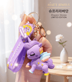 Limited Edition Magical Unicorn Bag Charm & Key Fob - Ayat'e Jewels
