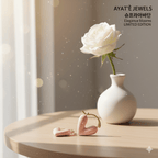 Pair Of 2 Chic Statement Enamel Earrings Collection: Limited Edition - Ayat'e Jewels