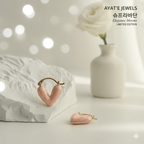 Pair Of 2 Chic Statement Enamel Earrings Collection: Limited Edition - Ayat'e Jewels