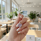 Pink Amethyst Heart Pendant Necklace - Ayat'e Jewels