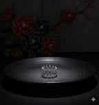 Silver Plated Convertible Bracelet Ring - Adjustable Intimate Jewelry with Crystals - Ayat'e Jewels