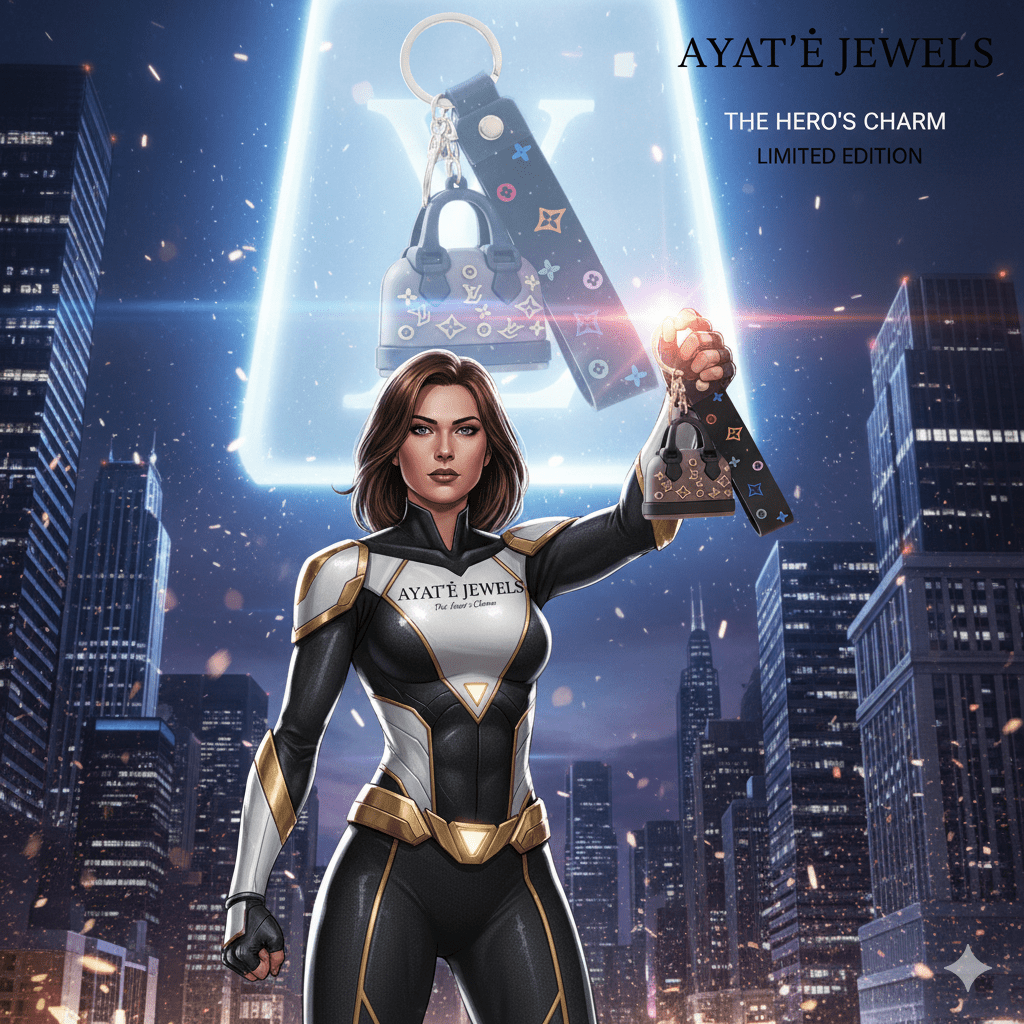 The Hero's Charm Bag Keychain - Limited Edition Luxury - Ayat'e Jewels